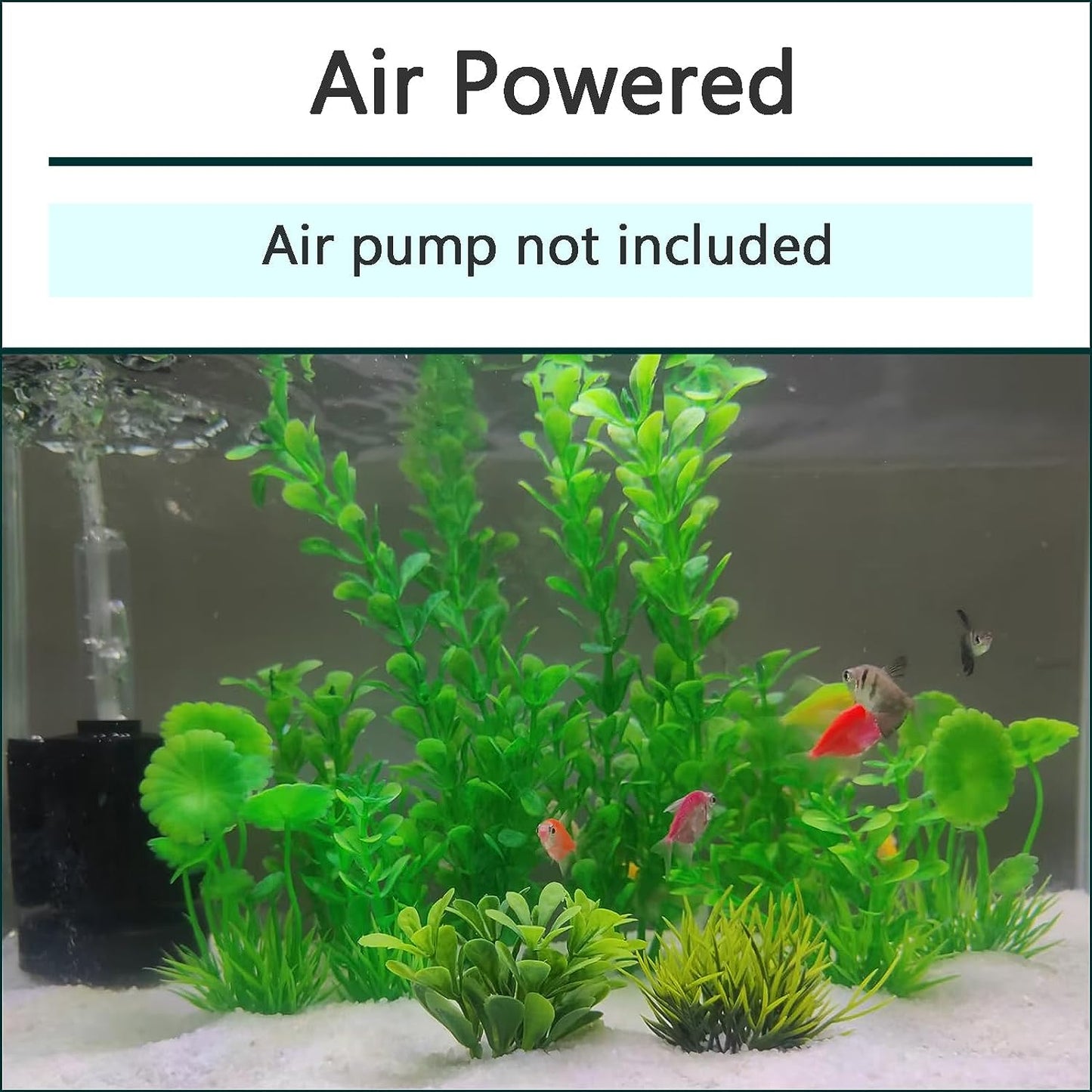 Aquarium Bio Sponge Filter Breeding Fry Betta Shrimp Nano Fish Tank (Small up to 10Gal)